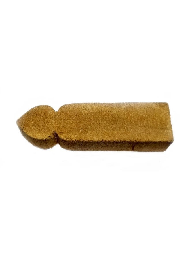 MAYAPURI Wooden Tilak Stamp Original, ISKCON Tilaka Mold, Pure Vaishnav Tilaka Stamp | U Shape Tilok Kanthi for forehead, Easy to use for Daily Tilak (Pack of 1) - Image 4